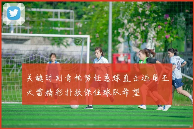 关键时刻肯帕努任意球直击远角王大雷精彩扑救保住球队希望